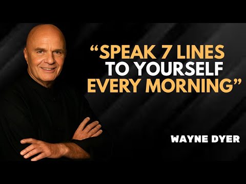 Speak 7 Lines to Yourself Every Morning - Wayne Dyer