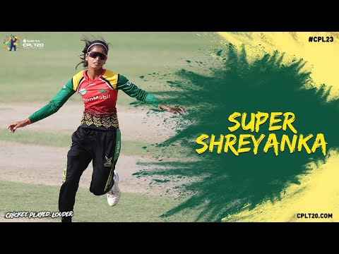 Shreyanka Patil Takes the MOST Wickets at the WCPL! | CPL 2023