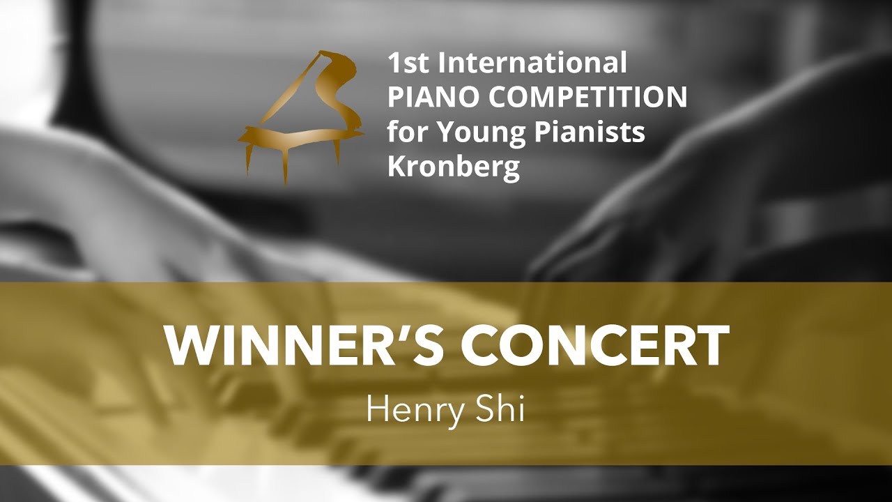 Henry Shi, 13, Switzerland - International Piano Competition for Young Pianists Kronberg 2023