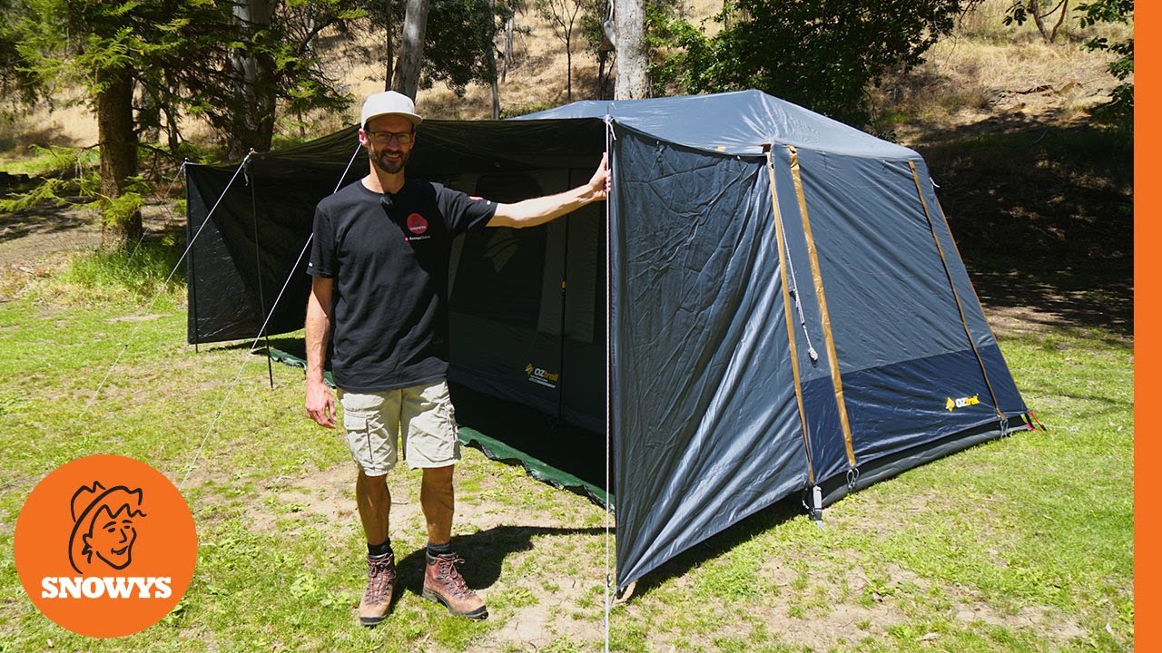 OZtrail Fast Frame Lumos 10 Person Tent Free Delivery Snowys Outdoors