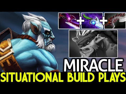 MIRACLE [Phantom Lancer] Silver Edge Situational Build Counter Plays 7.23 Dota 2