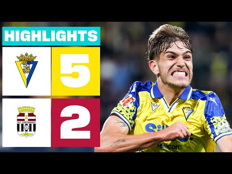 CÁDIZ CF 5 - 2 FC CARTAGENA I HIGHLIGHTS LALIGA HYPERMOTION
