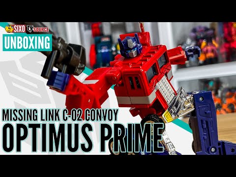 UNBOXING: Transformers Missing Link C-02 Convoy / Optimus Prime