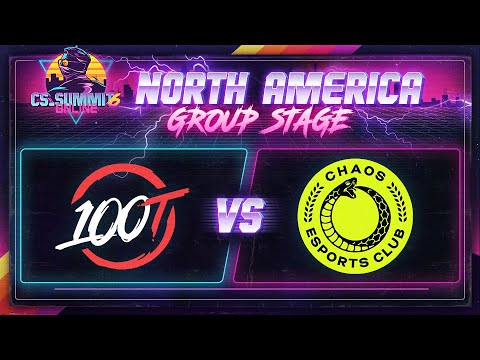 100 Thieves vs Chaos EC (Nuke) - cs_summit 6 Online: NA Group Stage - Game 1