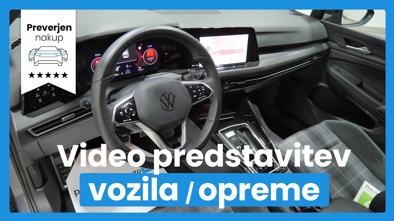 Volkswagen Golf 2.0 TDI GTD DSG - SLOVENSKO VOZILO - HARMAN KARDON