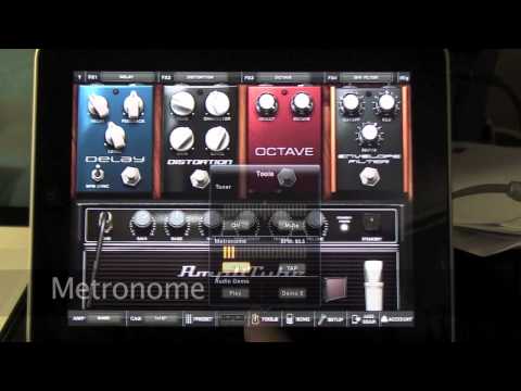 iRig and Amplitube with my bass guitar