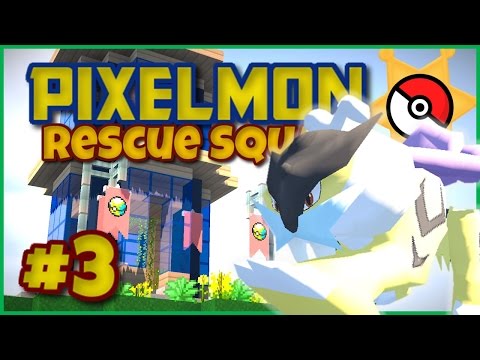 Minecraft Pixelmon 4.0.7 Rescue Squad ★ Episode 3 ►ENDANGERED RAIKOU! ★ Pixelmon Custom Adventure