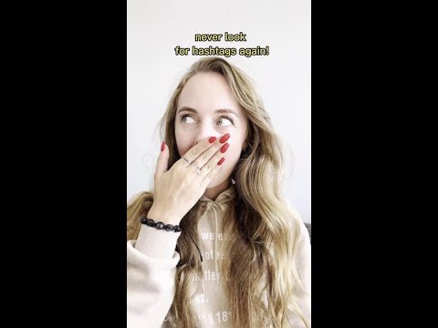 Never look for hashtags again! 💣