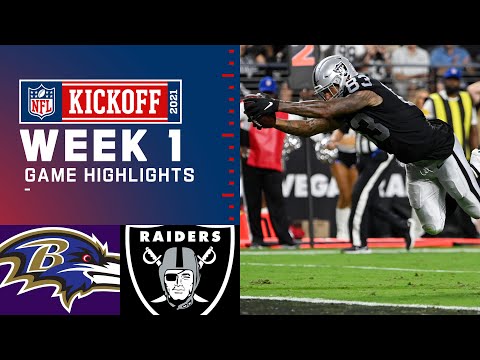 Game of the Year? Baltimore Ravens vs. Las Vegas Raiders | Week 1 2021 NFL Game Highlights