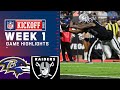 Game of the Year? Baltimore Ravens vs. Las Vegas Raiders | Week 1 2021 NFL Game Highlights