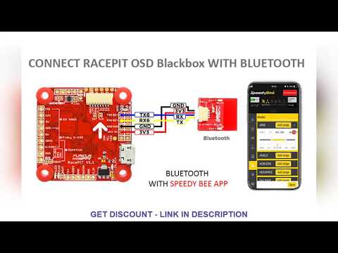 FuriousFPV RACEPIT OSD Blackbox Flight Controller With Bluetooth Module