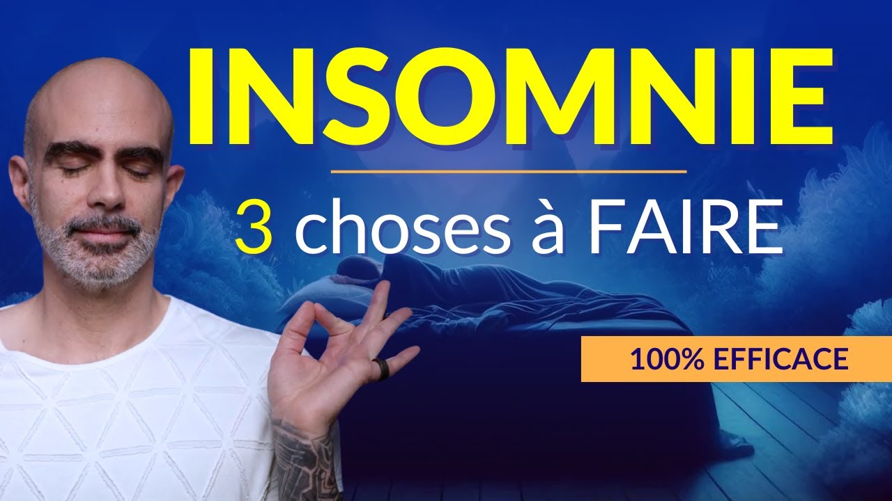 INSOMNIE : 3 choses à faire quand tu n’arrives pas à dormir !