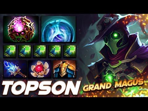 Topson Rubick Grand Magus - Dota 2 Pro Gameplay [Watch & Learn]