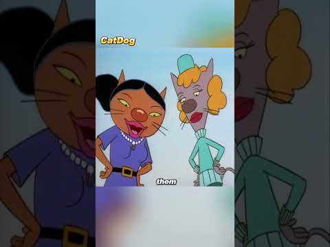 CatDog: Flea collars became trendy fashion items. #fyp #foryou #movie #anime #cartoon