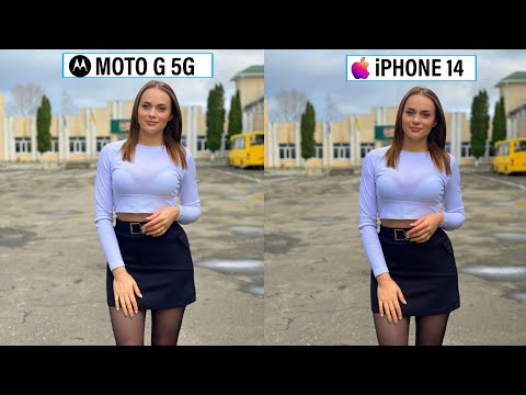 Moto G 5G 2023 Vs iPhone 14 Camera Test Comparison
