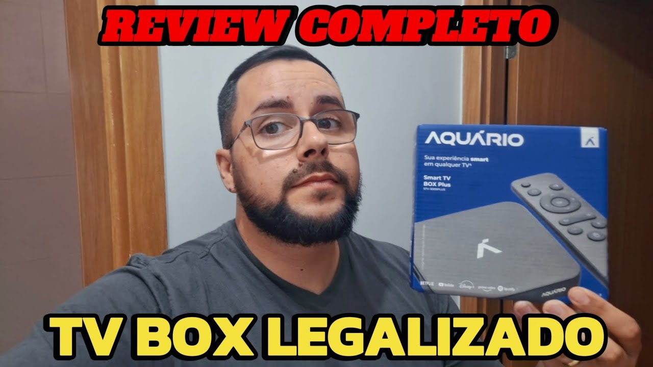 MELHOR TV BOX 2024- AQUÁRIO STV-3000PLUS. #aquário #tvbox #tv