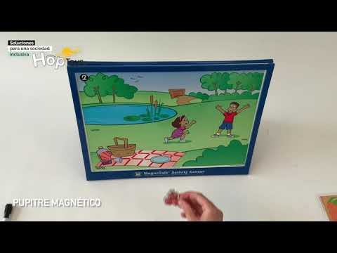 Cartel del vídeo de YouTube para Pupitre magnético
