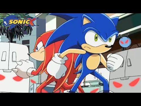 Sonic the Hedgehog battles mean machines | Sonic X