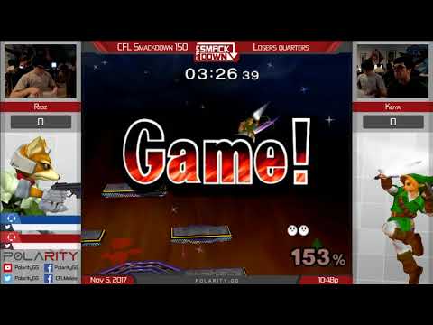 CFL Smackdown 150 Melee - Ridz (Fox) vs Kuya (Link) - Losers Quarters