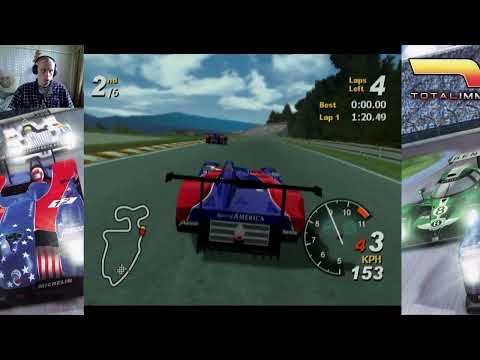 Прохождение Total Immersion Racing. (PS2). Часть 16. Panoz LMP и всего один круг в гонке.