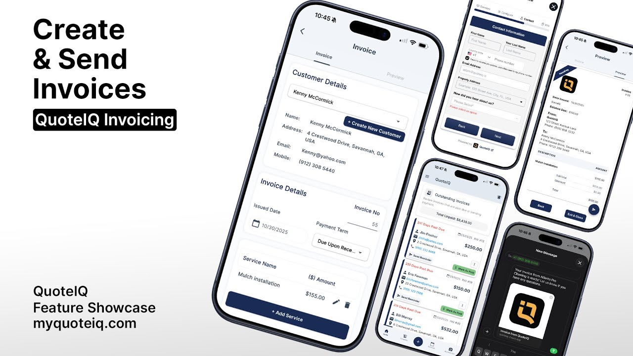 QuoteIQ Invoicing Software Demo Video