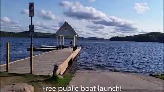 preview picture of video 'Dwight Beach, Lake of Bays, Muskoka Ontario, Canada'
