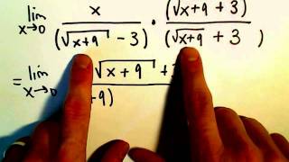 Evaluating a Limit Involving a Radical