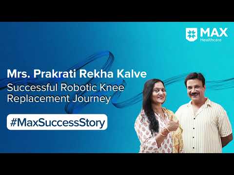 TV anchor walking confidently 15 days after robotic knee surgery