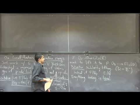 Local (\ell = p) Galois Deformation Rings - Ashwin Iyengar