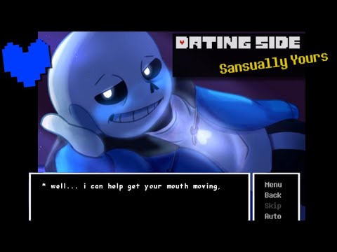 Sans tries to bone you in this Dating Sim