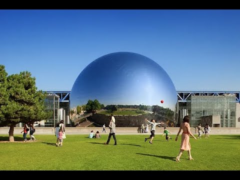 Parc de la Villette Walking Tour 2023 - Summer in Paris (4K)