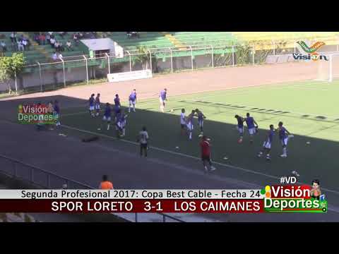 Sport Loreto vs Los Caimanes 3-1 Segunda Profesional