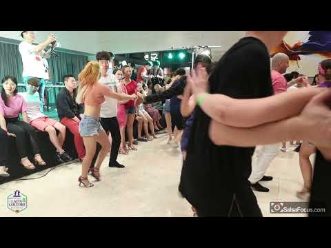 Gaby & 비워두기 Salsa - 2018 JEJU Latin Culture Festival