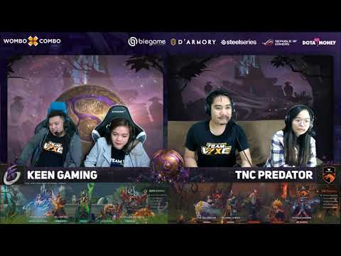 TNC Predator vs Keen Gaming Game 1 (Bo2) | The International Groupstage