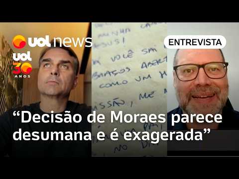 Flávio Bolsonaro escreve carta para o pai e trechos têm recados para o eleitorado, diz professor