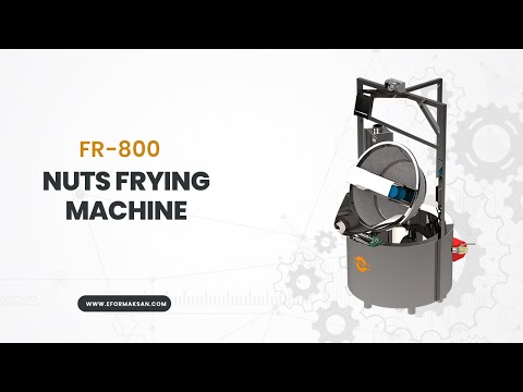 FR-800 Машина для обжарки орехов в масле (фритюрница)