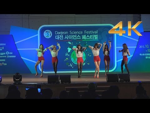 달샤벳 (Dalshabet) - Mr.Bang Bang  4K Videos - 2015 daejeon Science Festival