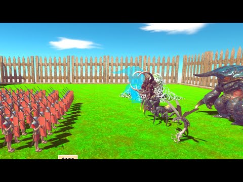 100X ROMANUS VS ALL UNITS | Animal Revolt Battle Simulator