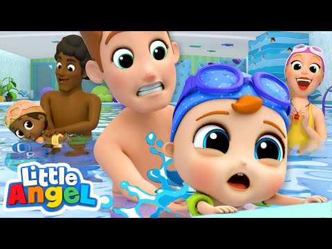 Swimming for the First Time | Kids Songs and Nursery Rhymes Little Angel
