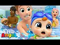 Swimming For The First Time Kids Songs And Nursery Rhymes Little Angel