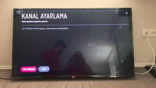 LG webOS 30 Televizyon Kanal Ayarlama (Otomatik Ay