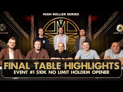 $425,000 for 1st! | $10,400 NLH Opener | Onyx Club | FINAL TABLE Highlights