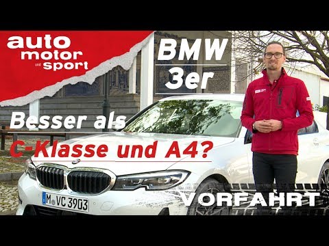 BMW 3er 320d G20 (2019): Besser als C-Klasse und A4? - Vorfahrt (Review) I auto motor und sport