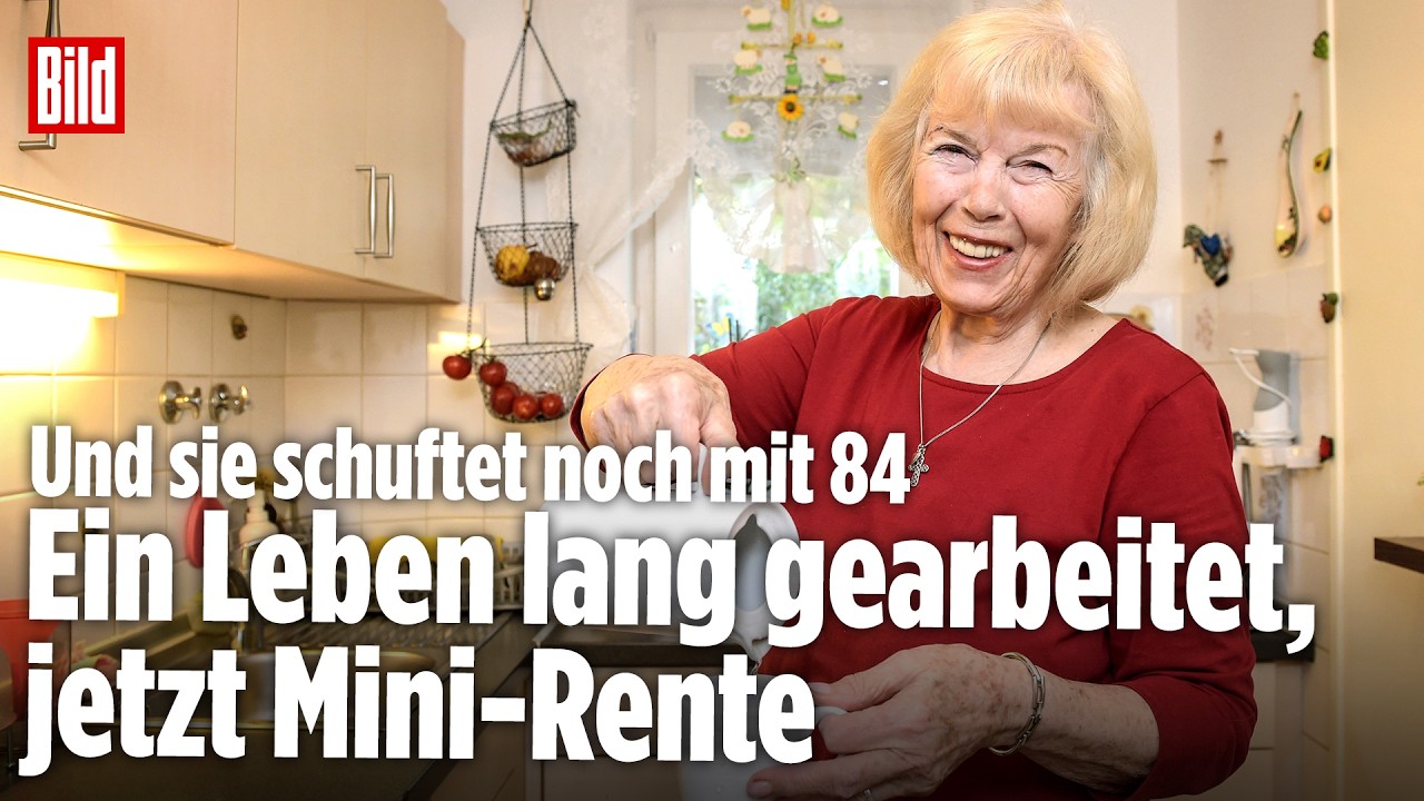 RENTEN-SCHOCK MIT 84: Nach Krebs und harter Arbeit bleiben Gerda nur 1180 Euro