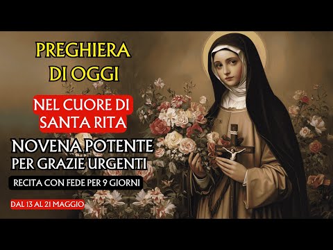 Powerful Novena to Saint Rita for those in urgent need of grace | Recite for 9 days ❤️