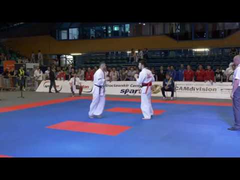 Alim Iunusov (Russia) vs Nikita Zherdiev (Poland) 1/8 -70 /33rd EC IKO, Poland