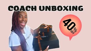 Coach Summer Sale Haul 2025: Navy Tabby + Hangtags Reveal