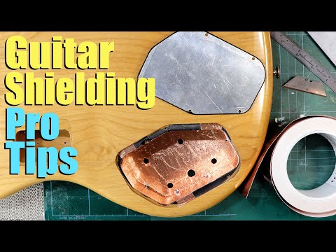 How To Shield A Guitar With Copper Tape