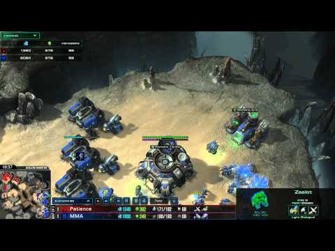 SC2 - Daily Masters - PvT - Patience vs MMA