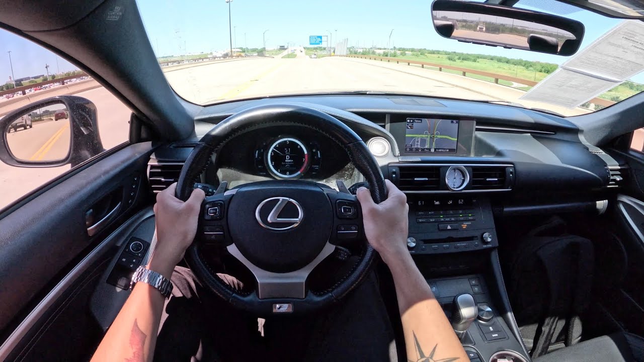 2016 Lexus RC 300 F Sport AWD - POV Driving Impressions